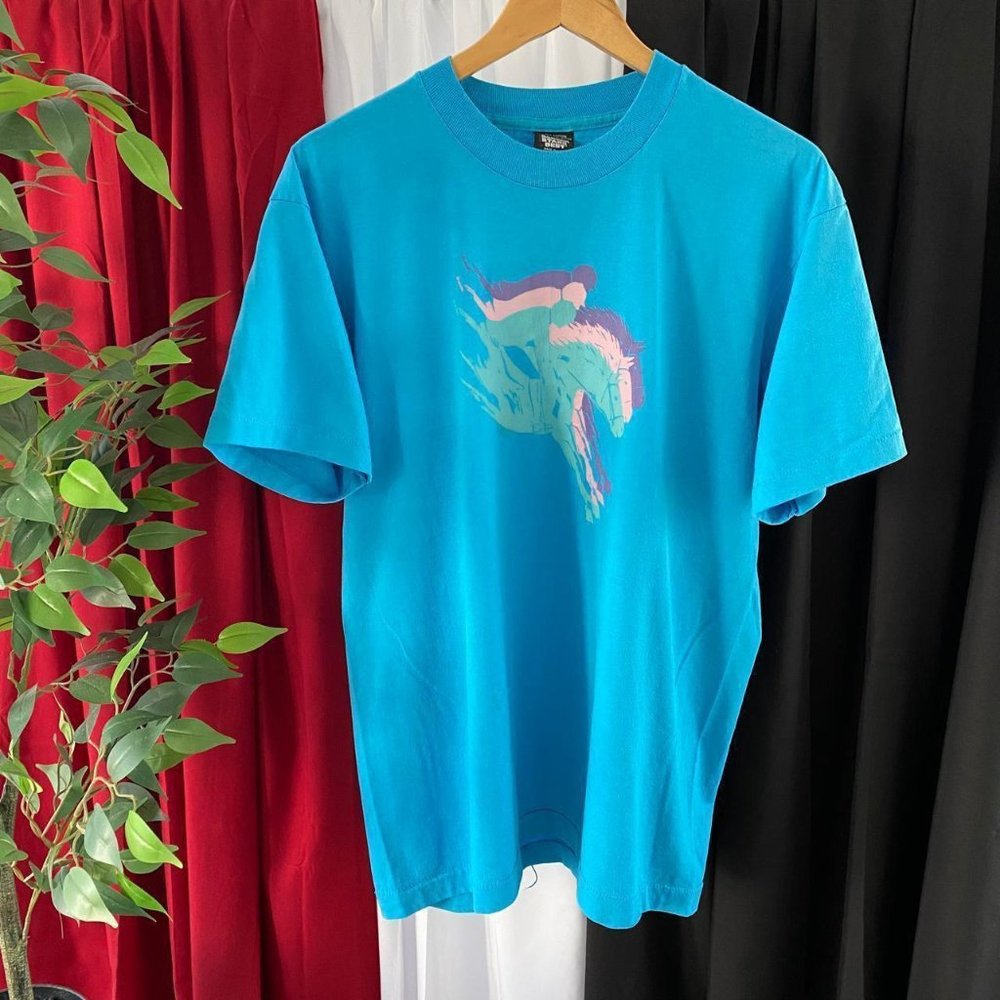 VINTAGE SCREEN STARS HORSE RIDING TEE